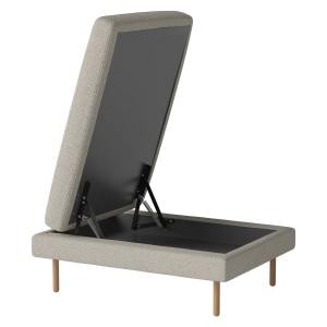 Bolia - Scandinavia Pouf 100 x 70 cm avec rangement, chêne…