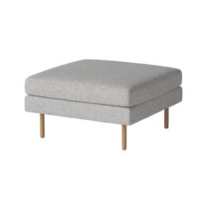 Bolia - Scandinavia Pouf 70 x 70 cm, chêne huilé / Nantes g…