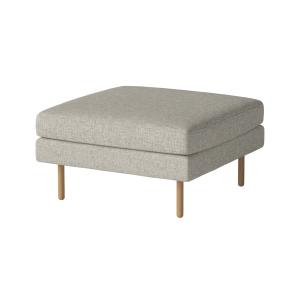 Bolia - Scandinavia Pouf 70 x 70 cm, chêne huilé / Nantes s…