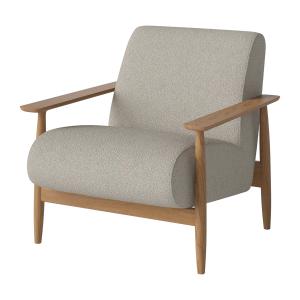 Bolia - Fauteuil Visti, chêne huilé / Paza sand