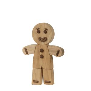 boyhood - Gingerbread Man Figurine en bois, small, chêne na…