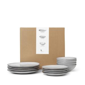 Broste Copenhagen - Nordic Sand Vaisselle Dinner -Set (12 p…