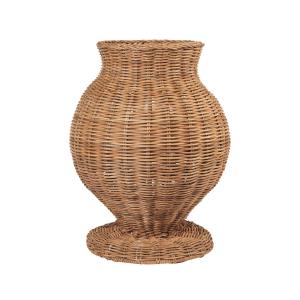 Broste Copenhagen - Ama Vase, rotin naturel