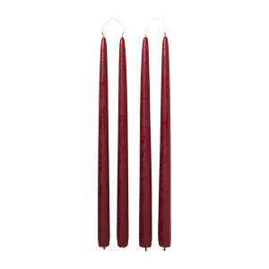 Broste Copenhagen - Bougie trempé, Ø 2,2 cm, bourgogne (set…