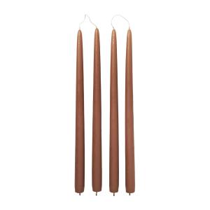 Broste Copenhagen - Bougie trempé, Ø 2,2 cm, terracotta (se…