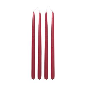 Broste Copenhagen - Bougie trempé, Ø 2,2 cm, truly red (set…