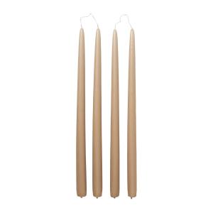 Broste Copenhagen - Bougie trempé, Ø 2,2 cm, walnut (set de…