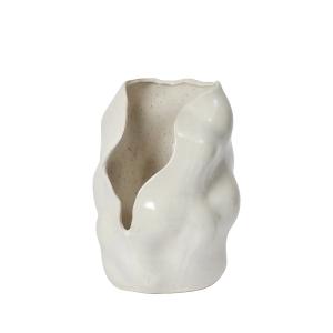 Broste Copenhagen - Hekla Bougeoir Ø 18,6 x H 24 cm, white…