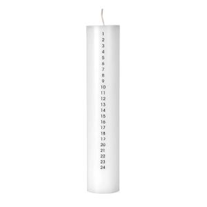 Broste Copenhagen - Bougie calendrier Polished, H 25 cm, bl…