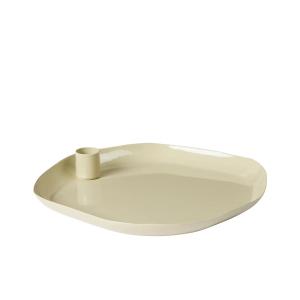 Broste Copenhagen - Mie Plateau pour bougies, 25 x 25 x 3 c…
