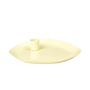 Broste Copenhagen - Mie Plateau pour bougies, 18 x 16 x 3 c…