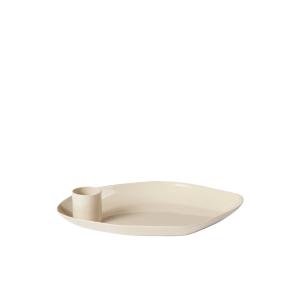 Broste Copenhagen - Mie Plateau pour bougies, 15 x 11 x 3 c…