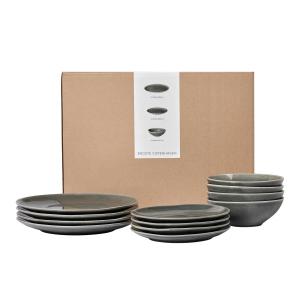 Broste Copenhagen - Nordic Rain Vaisselle Set de dîner, (12…