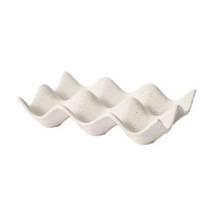 Broste Copenhagen - Nordic Vanilla casier à oeufs, blanc