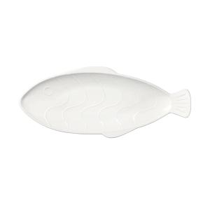 Broste Copenhagen - Pesce Plateau ovale, blanc