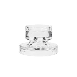 Broste Copenhagen - Petra Bougeoir, Ø 11 x H 8 cm, clear