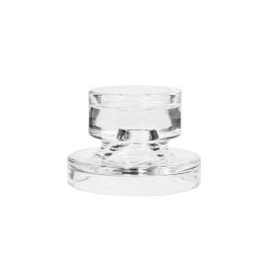 Broste Copenhagen - Petra Bougeoir, Ø 11 x H 8 cm, clear