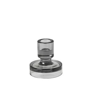 Broste Copenhagen - Petra Bougeoir, Ø 8 x H 8 cm, smoked pe…