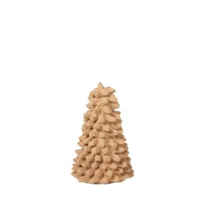 Broste Copenhagen - Pulp Sapin de décoration, H 16 cm, brun