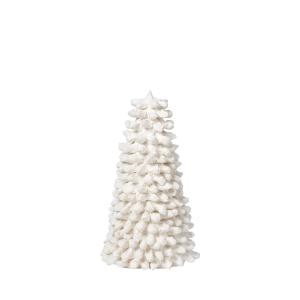Broste Copenhagen - Pulp Sapin de décoration, H 21 cm, blan…