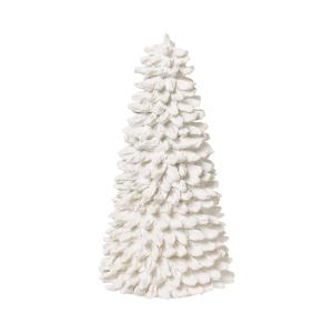 Broste Copenhagen - Pulp Sapin de décoration, H 30 cm, blan…