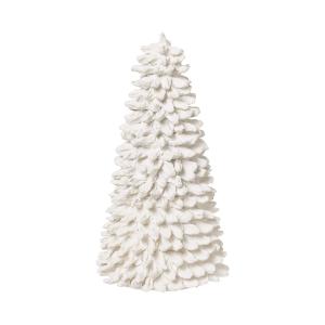 Broste Copenhagen - Pulp Sapin de décoration, H 30 cm, blan…