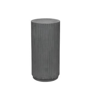 Broste Copenhagen - Rillo Podium, Ø 3 8. 5 x 78 cm, charcoa…