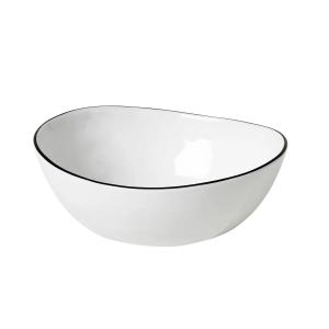 Broste Copenhagen - Salt Coupe, 15,5 x 17 x H 6 cm, blanc /…
