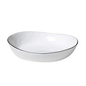 Broste Copenhagen - Salt Coupe, 18,2 x 20 x H 4 cm, blanc /…