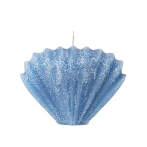 Broste Copenhagen - Seashell Bougie, coquillage, baja blue