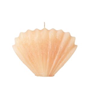 Broste Copenhagen - Seashell Bougie, coquillage, apricot cr…
