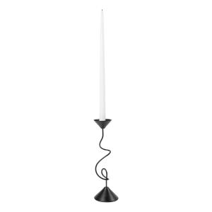 Broste Copenhagen - Selma Bougeoir, 26,5 cm, noir