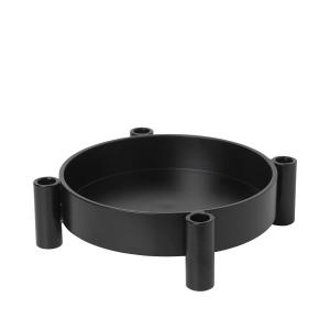 Broste Copenhagen - Silke Bougeoir, Ø 22 cm, noir