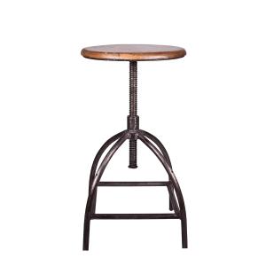 Broste Copenhagen - Sire Tabouret de bar, H 46 - 73 cm, nat…