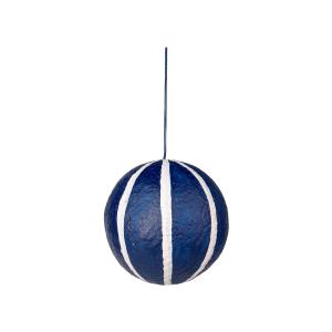 Broste Copenhagen - Sphere Boule de Noël, Ø 12 cm, bleu int…