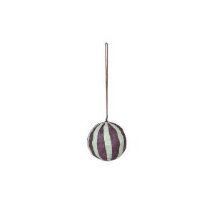 Broste Copenhagen - Sphere Boule de Noël, Ø 6 cm, blackberr…