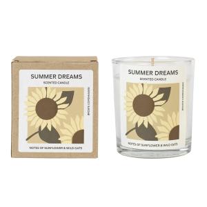 Broste Copenhagen - Summer Dreams, Ø 7,4 x H 8,3 cm, blanc