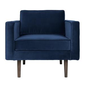 Broste Copenhagen - Wind Fauteuil, insignia blue