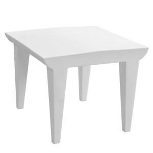 Kartell - Table Bubble Club, blanc de zinc