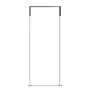 Frost - Portant C-stand Bukto, 600 x 1500 mm, blanc/poli