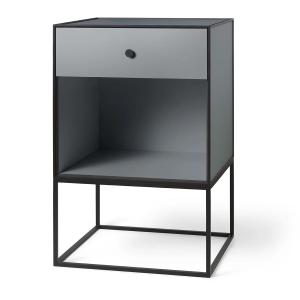 Audo - Frame Sideboard 49 (y compris le tiroir), gris foncé
