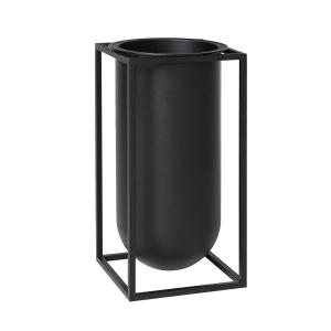 Audo - Vase Kubus Lolo, noir