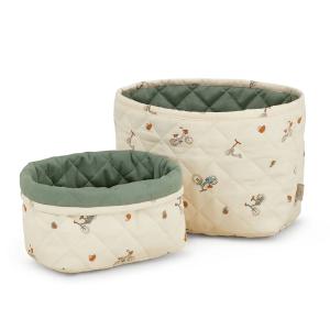 Cam Cam Copenhagen - Paniers de rangement matelassés, bicyc…