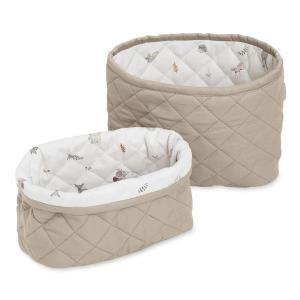 Cam Cam Copenhagen - Paniers de rangement matelassés, hazel…
