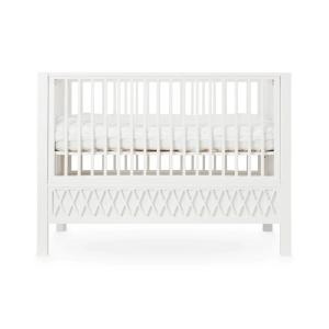 Cam Cam Copenhagen - Harlequin Lit bébé, 60 x 120 cm, blanc…