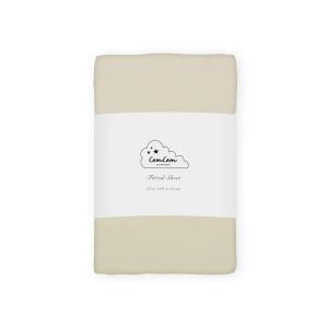 Cam Cam Copenhagen - Drap-housse enfant 70 x 140 cm, praline