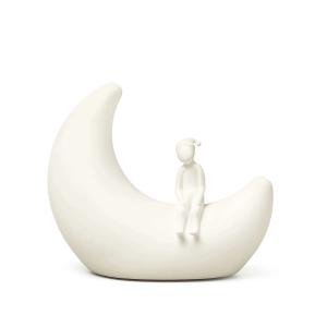 Cam Cam Copenhagen - Moon Lampe de table à accu, crème