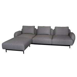 Cane-line - Aura Canapé 2, 3 places, gris foncé, (Cane-line…