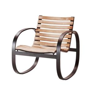 Cane-line - Parc Rocking chair Outdoor, lava grey