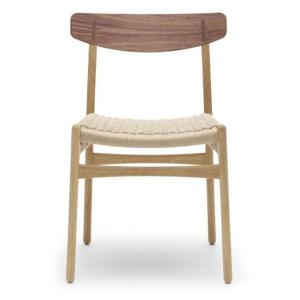 Carl Hansen - CH23 Chair, chêne huilé / noyer huilé / tress…